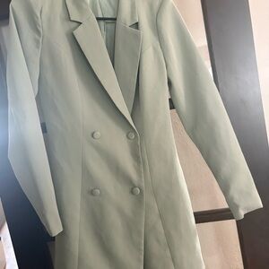 SHEIN Women’s Mint Green Blazer